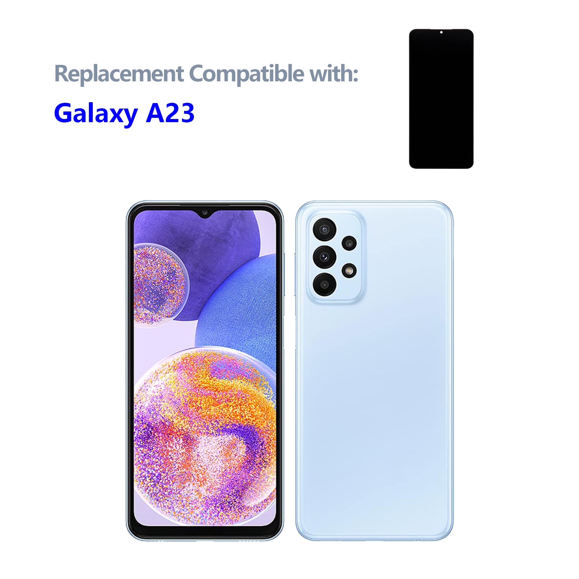 Amazon.com: SWARK LCD Display Compatible with Samsung Galaxy A23
